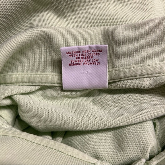 Brooks Brothers Men’s Lime Green Short Sleeve Polo Golf Shirt, Size XL - Picture 7 of 7
